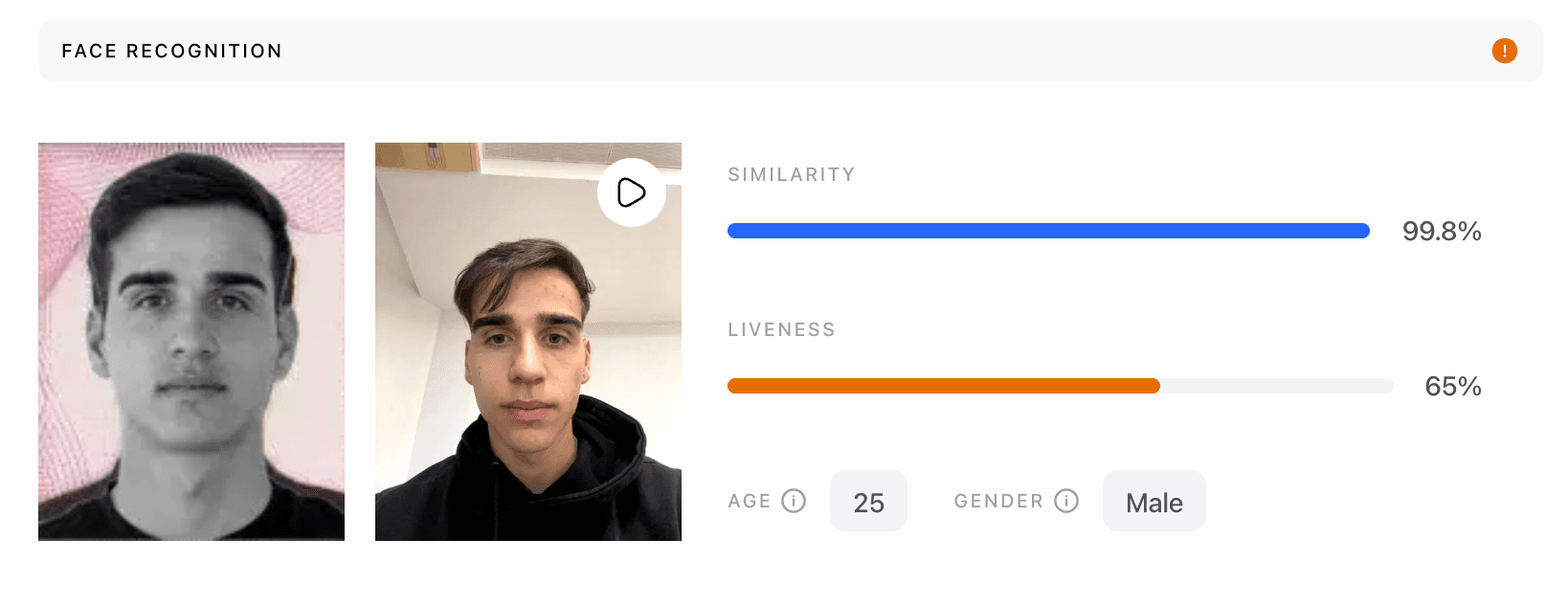 Face Match 1:1
