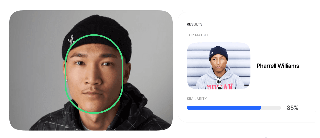 Face Search Illustration